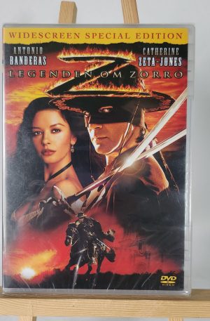 Legenden Om Zorro (INPLASTAD) Antonio Banderas, Catherine Zeta-Jones (Begagnad)