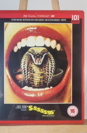 Sssssss (1973) Strother Martin, Dirk Benedict, Heather Menzies-Urich - 101 Films (Begagnad)