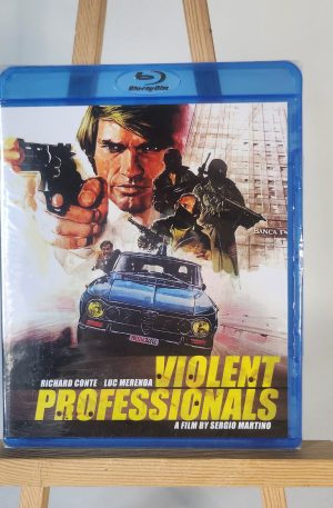 Violent Professionals (1973) (INPLASTAD) Luc Merenda, Richard Conte, Silvano Tranquilli - Code Red (Begagnad)