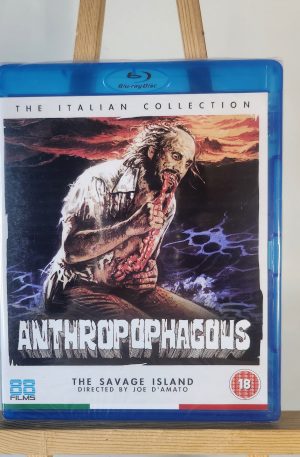 Anthropophagous (1980) (INPLASTAD) George Eastman, Tisa Farrow, Saverio Vallone – The Italian Collection 07 - 88 Films (Begagnad)